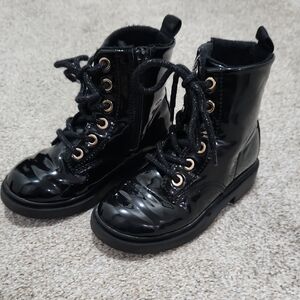 Girl's H&M Lace-Up Boots